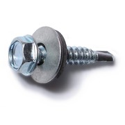 BUILDRIGHT Self-Drilling Screw, #10 x 1 in, Zinc Plated Steel Hex Head Hex Drive, 104 PK 09807